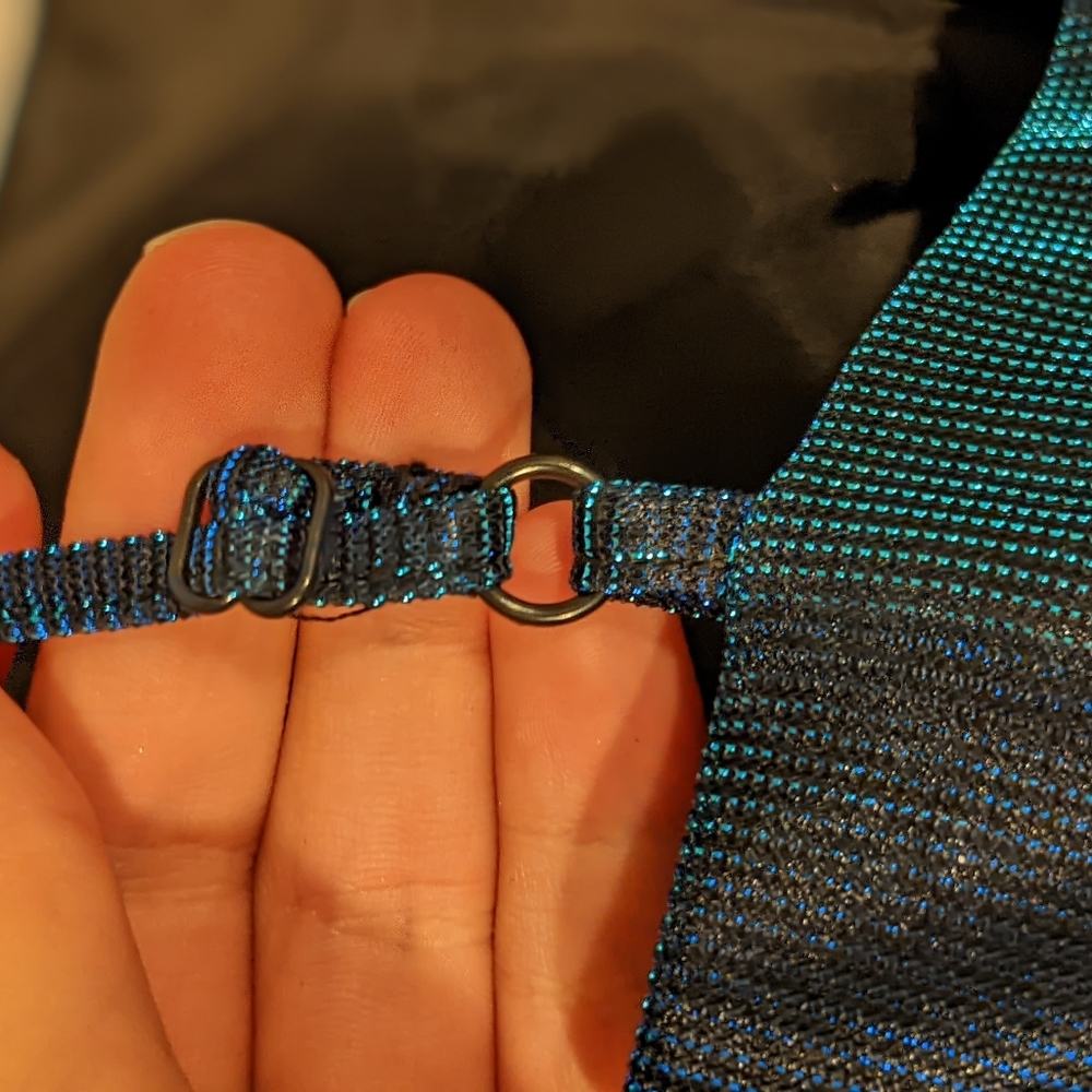 Flowy "color changing" Maxi Prom dress - Picture 5 of 7